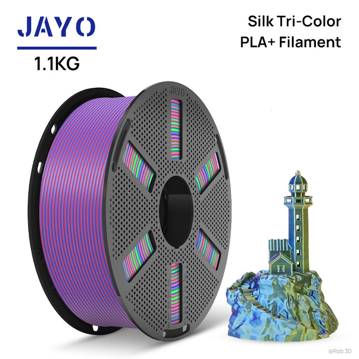[EU Only] JAYO Multi-Color SILK (Dual-Color, Tri-Color，Four-color) Filament 1.1KG