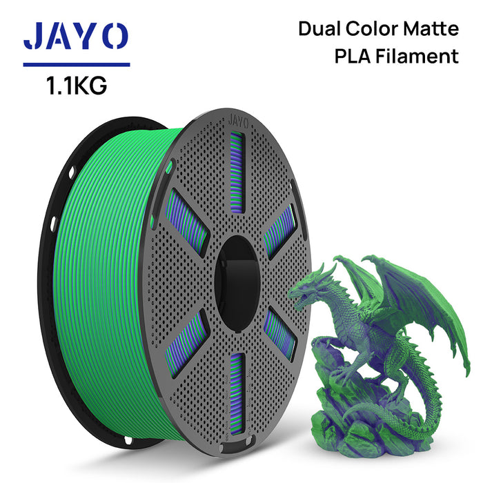 [EU Only] JAYO Dual-Color Matte PLA 3D Printing Filament