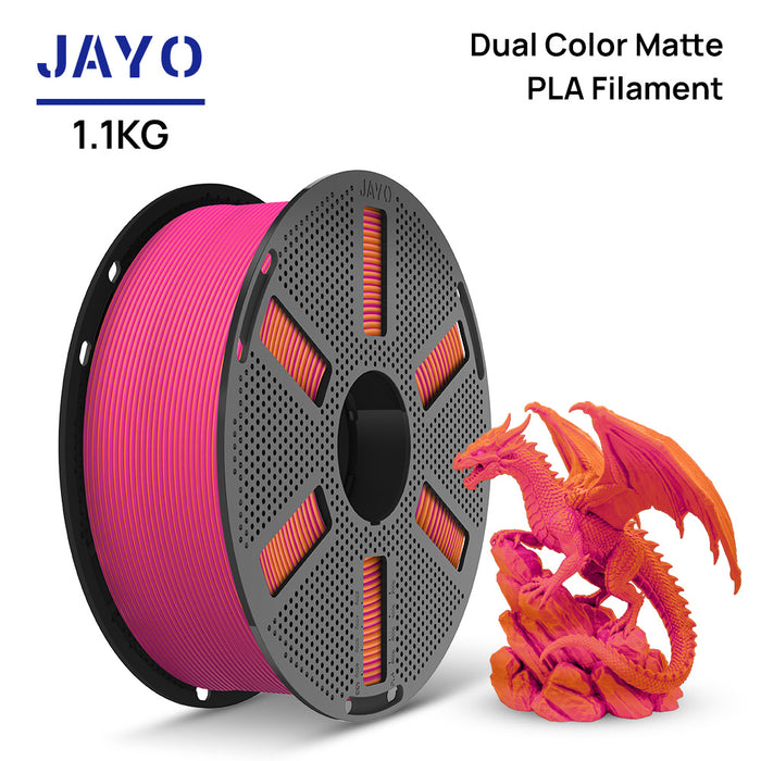 [EU Only] JAYO Dual-Color Matte PLA 3D Printing Filament