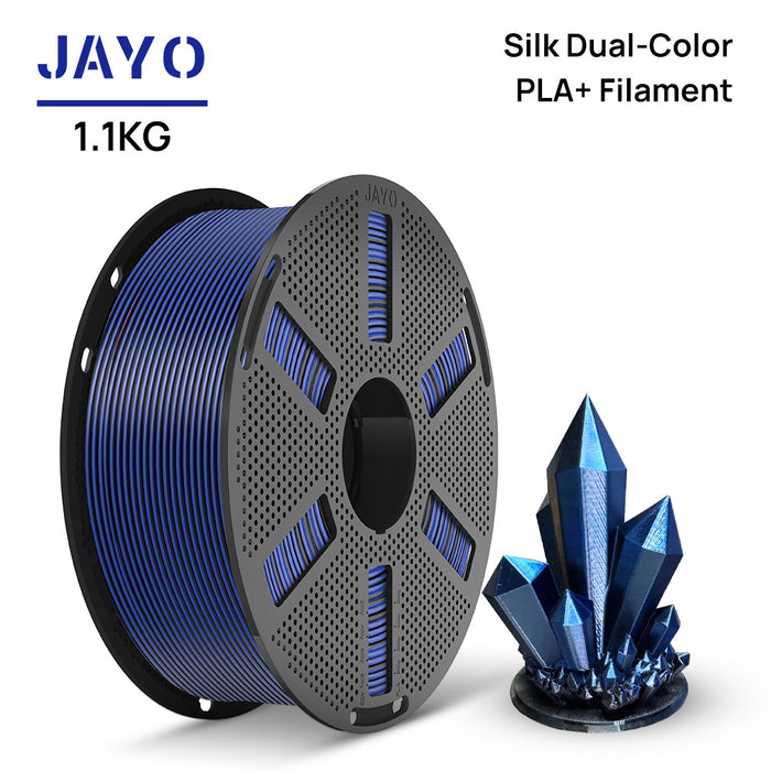 [EU Only] JAYO Multi-Color SILK (Dual-Color, Tri-Color，Four-color) Filament 1.1KG
