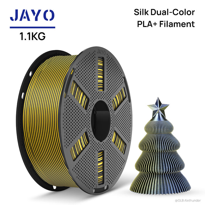 [EU Only] JAYO Multi-Color SILK (Dual-Color, Tri-Color，Four-color) Filament 1.1KG