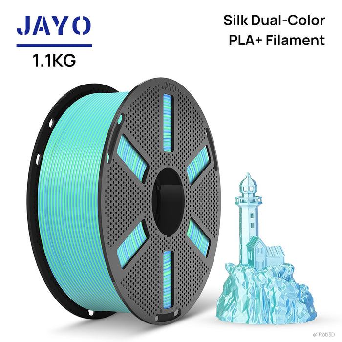 [EU Only] JAYO Multi-Color SILK (Dual-Color, Tri-Color，Four-color) Filament 1.1KG