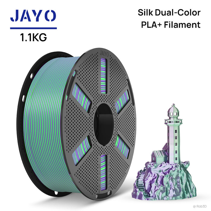 [EU Only] JAYO Multi-Color SILK (Dual-Color, Tri-Color，Four-color) Filament 1.1KG