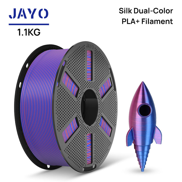 [EU Only] JAYO Multi-Color SILK (Dual-Color, Tri-Color，Four-color) Filament 1.1KG