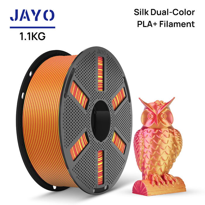 [EU Only] JAYO Multi-Color SILK (Dual-Color, Tri-Color，Four-color) Filament 1.1KG